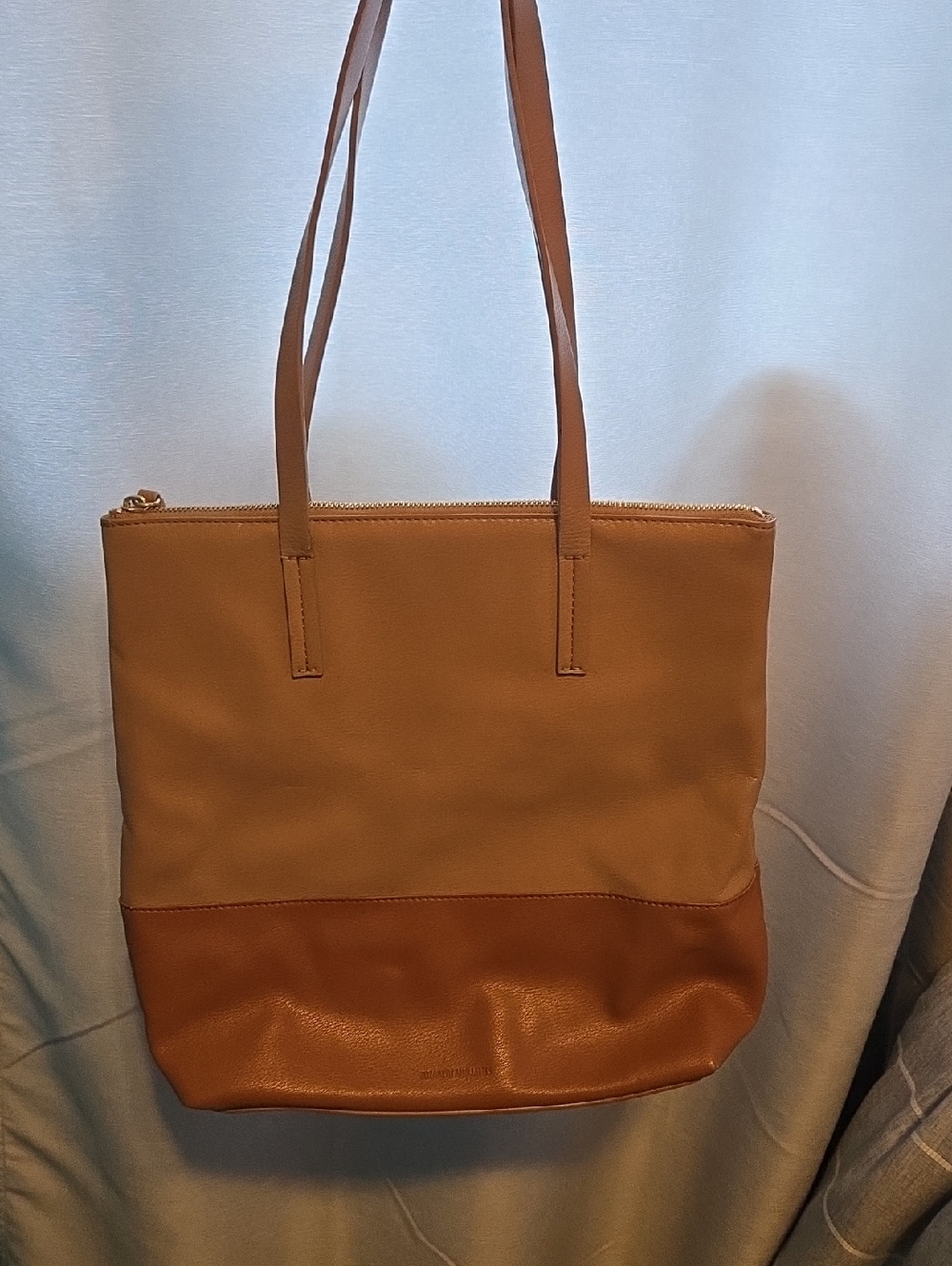 Two-Tone Tan Women’s Tote Bag